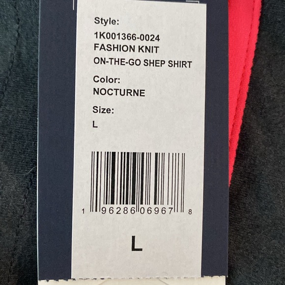 Vineyard Vines On-the-Go Shep Shirt, Nocturne (med gray), L - Picture 3 of 3